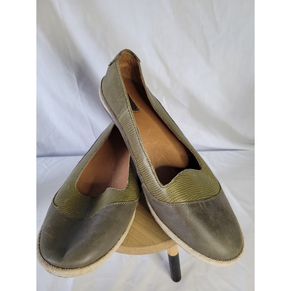 Olukai Lino Womens Size 9‎ Olive Green Braided Straw - Picture 1 of 13